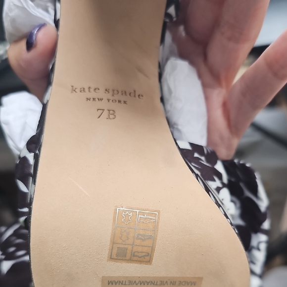 Lucie Tropical Foliage Platforms Kate Spade - Picture 6 of 6